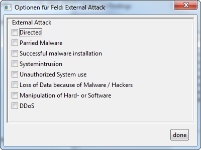 External attack